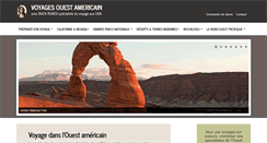 Desktop Screenshot of ouest-americain.com